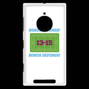 Coque Nokia Lumia 830 Bonus Offensif-Défensif Blanc