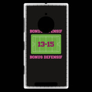 Coque Nokia Lumia 830 Bonus Offensif-Défensif Noir