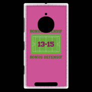 Coque Nokia Lumia 830 Bonus Offensif-Défensif Rose