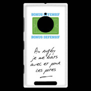 Coque Nokia Lumia 830 Les potes Bonus offensif-défensif Blanc