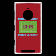 Coque Nokia Lumia 830 Bonus Offensif-Défensif Rouge