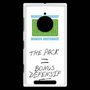 Coque Nokia Lumia 830 The pack Bonus offensif-défensif Blanc