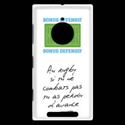 Coque Nokia Lumia 830 Le combat Bonus offensif-défensif Blanc