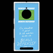 Coque Nokia Lumia 830 1 point bonus offensif-défensif Bleu