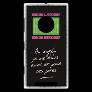 Coque Nokia Lumia 830 Les potes Bonus offensif-défensif Noir