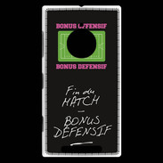 Coque Nokia Lumia 830 Fin de match Bonus offensif-défensif Noir
