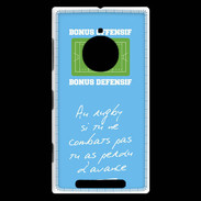Coque Nokia Lumia 830 Le combat Bonus offensif-défensif Bleu