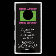 Coque Nokia Lumia 830 1 point bonus offensif-défensif Noir