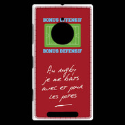Coque Nokia Lumia 830 Les potes Bonus offensif-défensif Rouge