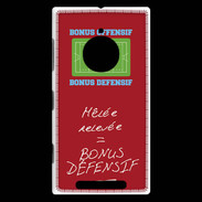 Coque Nokia Lumia 830 Mêlée relevée Bonus offensif-défensif Rouge