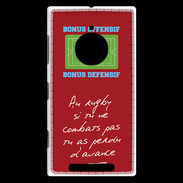 Coque Nokia Lumia 830 Le combat Bonus offensif-défensif Rouge
