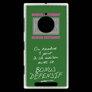 Coque Nokia Lumia 830 1 point bonus offensif-défensif Vert