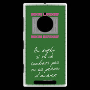 Coque Nokia Lumia 830 Le combat Bonus offensif-défensif Vert