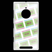 Coque Nokia Lumia 830 Dégradé Bonus Offensif-défensif Blanc