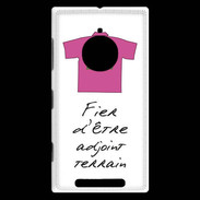 Coque Nokia Lumia 830 Bonus offensif-Défensif Adjoint terrain Blanc