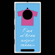 Coque Nokia Lumia 830 Bonus offensif-Défensif Adjoint terrain Bleu