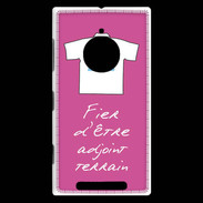 Coque Nokia Lumia 830 Bonus offensif-Défensif Adjoint terrain Rose