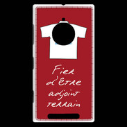 Coque Nokia Lumia 830 Bonus offensif-Défensif Adjoint terrain Rouge