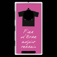 Coque Nokia Lumia 830 Bonus offensif-Défensif Adjoint terrain Rose 2