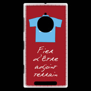 Coque Nokia Lumia 830 Bonus offensif-Défensif Adjoint terrain Rouge 2