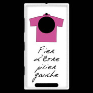 Coque Nokia Lumia 830 Pilier gauche Bonus offensif-défensif Blanc