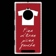 Coque Nokia Lumia 830 Pilier gauche Bonus offensif-défensif Rouge