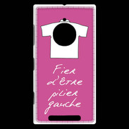 Coque Nokia Lumia 830 Pilier gauche Bonus offensif-défensif Rose