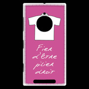 Coque Nokia Lumia 830 Pilier droit Bonus offensif-défensif Rose