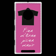 Coque Nokia Lumia 830 Pilier droit Bonus offensif-défensif Rose 2