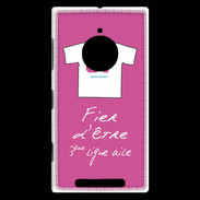 Coque Nokia Lumia 830 Troisième ligne D Bonus offensif-défensif Rose