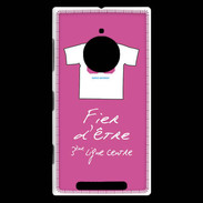 Coque Nokia Lumia 830 Troisième ligne centre Bonus offensif-défensif Rose