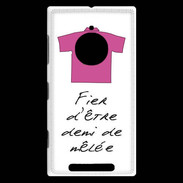 Coque Nokia Lumia 830 Demi de mêlée Bonus offensif-défensif Blanc