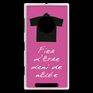 Coque Nokia Lumia 830 Demi de mêlée Bonus offensif-défensif Rose 2