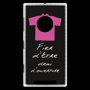 Coque Nokia Lumia 830 Demi d'ouverture Bonus offensif-défensif Noir