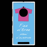 Coque Nokia Lumia 830 Demi d'ouverture Bonus offensif-défensif Bleu