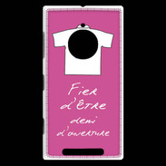 Coque Nokia Lumia 830 Demi d'ouverture Bonus offensif-défensif Rose