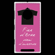 Coque Nokia Lumia 830 Demi d'ouverture Bonus offensif-défensif Rose 2