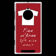 Coque Nokia Lumia 830 3/4 aile droit Bonus offensif-défensif Rouge