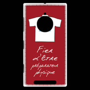 Coque Nokia Lumia 830 Préparateur physique Bonus offensif-défensif Rouge