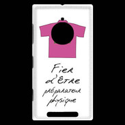 Coque Nokia Lumia 830 Préparateur physique Bonus offensif-défensif Blanc