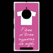 Coque Nokia Lumia 830 Supporters Bonus offensif-défensif Rose