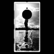Coque Nokia Lumia 830 Personnage en noir et blanc PR