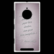 Coque Nokia Lumia 830 Femmes comprises Rose Citation Oscar Wilde