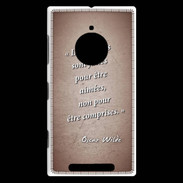 Coque Nokia Lumia 830 Femmes comprises Rouge Citation Oscar Wilde
