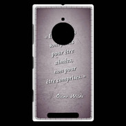 Coque Nokia Lumia 830 Femmes comprises Violet Citation Oscar Wilde