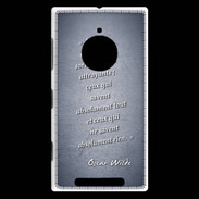 Coque Nokia Lumia 830 Gens attrayants Bleu Citation Oscar Wilde