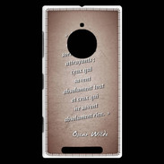 Coque Nokia Lumia 830 Gens attrayants Rouge Citation Oscar Wilde