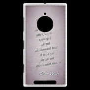 Coque Nokia Lumia 830 Gens attrayants Rose Citation Oscar Wilde