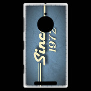 Coque Nokia Lumia 830 Since 1972 Bleu