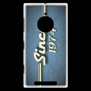 Coque Nokia Lumia 830 Since 1974 Bleu
